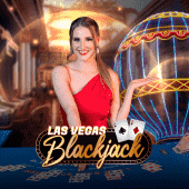 Las Vegas Blackjack felt table art