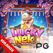 Lucky Neko waving cat art