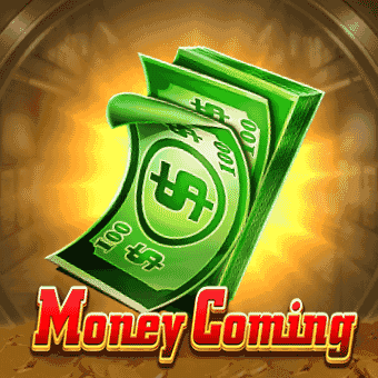 Money Coming flying coin art