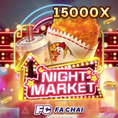 Night Market street food stall art