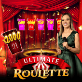 Ultimate Roulette spinning wheel art